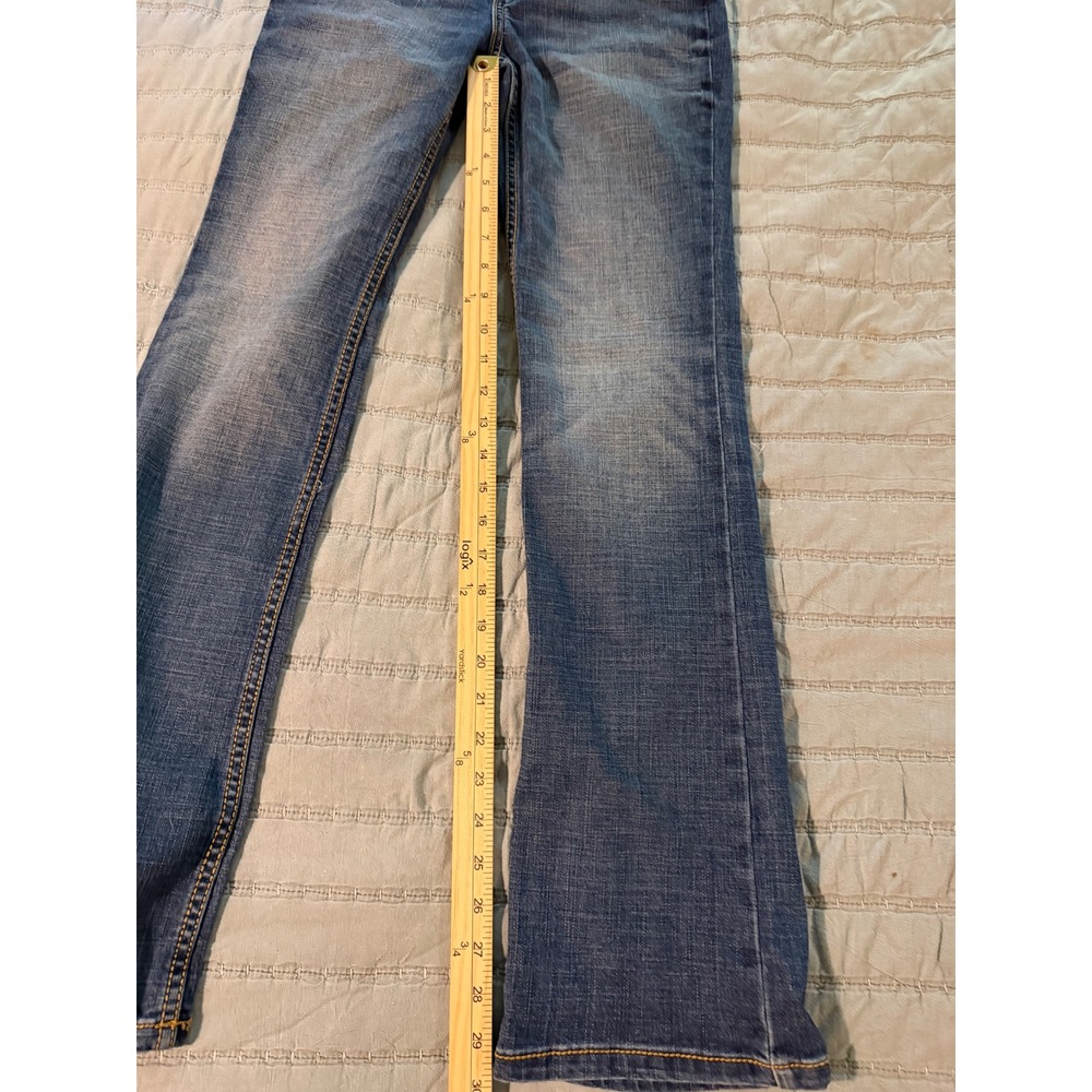 Wrangler Girls Bootcut Jeans Medium Wash Denim Size 14 Regular 1009MWGMS - Picture 7 of 9